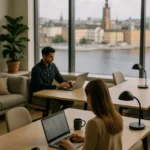 Hybridarbete 2025: Så anpassar sig kontorsuthyrningen i Stockholm till nya arbetsmodeller