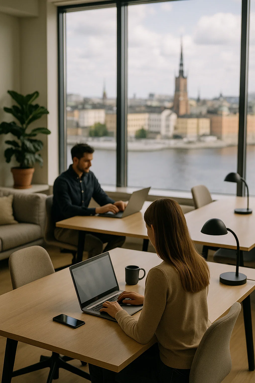 Hybridarbete 2025: Så anpassar sig kontorsuthyrningen i Stockholm till nya arbetsmodeller
